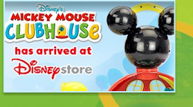Mickey Mouse Clubhouse has arrived at Disneystore